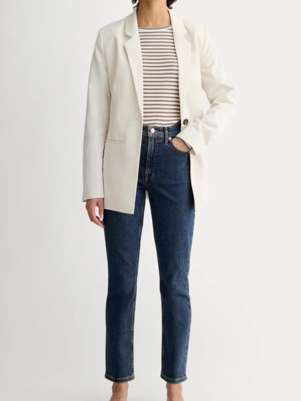 Everlane Original Cheeky Straight-Leg  Jeans